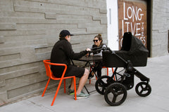 Bumbleride Speed in Matte Black with Bassinet 3 Global