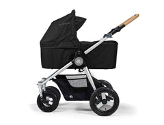 Bumbleride Era Reversible Seat Stroller Silver Black - Available At Select Stores with Bassinet Accessory