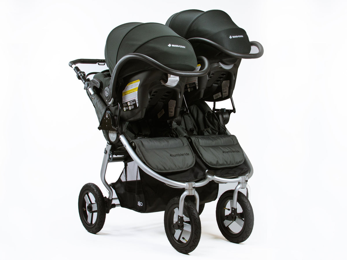 Bumbleride Indie Twin with Dual Car Seats - Maxi Cosi, Cybex, Nuna